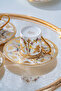 Groove 24K Gold Detail 6-Person Porcelain Coffee Cup Set - 100 ml - 4