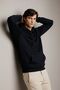 Men's Premium Casual Black Hooded Sweatshirt - 3