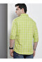 The Indian Garage Co Regular Fit Green Checked Shirt - 3