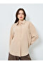 Solid Long Sleeve Oversize Shits - 3