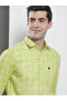 The Indian Garage Co Regular Fit Green Checked Shirt - 2