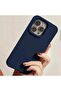 premium silicone case designed for perfect iPhone fit. Blue - 2