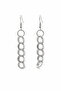 Chained Dangle Long Women's Earrings (6-7 cm) 1 Pair - 4