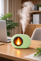 Led Flame Effect Desktop Air Humidifier 400 Ml, with Night Light, USB - 2