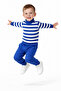 Boys' and Girls' Striped Cotton Winter Set – Long Sleeve Sweatshirt and Elasticated Pants - 3