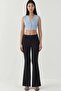 Low Waist Flare Pants - 6
