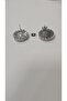Stainless Steel Silver Color Tree of Life Zircon Stone Necklace, Earrings Set - 6