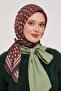 وشاح أوسكار - بني غامق - 2