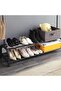 Metal Garment Racks Heavy Duty Indoor Bedroom Cool Clothing Hanger with Top Rod and Lower Storage Sh - 6