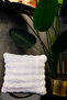 Plush Puffy Decorative Pillow Cushion Cover Fluffy Bubble White 1 Piece 50X50 cm - 2