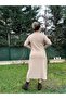 Yumoş Fabric One-Piece Cardigan Dress - 5