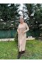 Yumoş Fabric One-Piece Cardigan Dress - 6