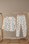 Baby Boy Kids Pajama Set Long Sleeve Top and Bottom Set - Cute Space Adventure - 2