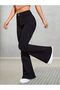 Dodge Black Spanish Paca Jeans Flare Women's Colorfast Power Lycra t Shaping / Sculpting Jeans // Pants - 2