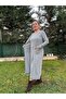 Yumoş Fabric One-Piece Cardigan Dress - 7