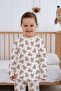 Baby Boy Kids Pajama Set Long Sleeve Top and Bottom Set - Winter Bears - 5