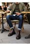 Agustin Model Genuine Natural Leather Eva Sole Chelsea Boots - 3