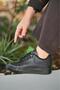 Women's Black Daily Sneakers SLZ03 - 3