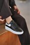 Women's Black and White Casual Sneaker Slz03 - 7