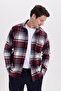 Men's Regular Fit Comfortable Cut Winter Plaid Lumberjack Shirt - 5