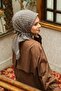 وشاح إيكوزين TN2108 بنمط هندسي 09-ذهبي-أسود - 4