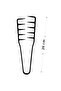 3-Piece Comb Set; Miraculous Comb+Hair Styling Comb+Crepe Comb - 2