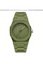 Aura Matte Green Arabic Numerals Watch – Minimalist Analog Watch (Unisex) - 4