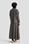 طقم محبوك مخطط 25KD1163 أنثراسيت - 6