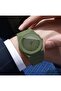 Aura Matte Green Arabic Numerals Watch – Minimalist Analog Watch (Unisex) - 2
