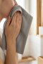 10-Piece Gray Mini Towels - 30X30 Cm, 50Gr 100% Cotton, Hand, Face Towels - 3