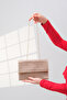 Rose Women's Stone Envelope Evening Dress Matching Bag - 4
