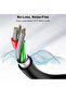 Type-C to 3.5mm Aux Audio Braided Cable In-Car Compatible Aux Cable In-Car Converter - 6