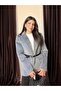 Women's Premium Jacket with Belted Detachable Fur Collar - 5