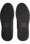 Men's Leather Comfortable Sole Round Toe Calvin Letter Detail Black Sneakers HM0HM02070-0GJ - 7