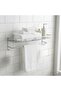 Steel shelf with hook for kitchen or bathroom - 3