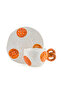 Mixed Printed 2-Person Porcelain Coffee Cup Set 90 ml - 5