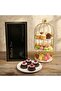 3-tier metal stand for hospitality and serving - 3