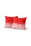 Ranforce 100% Cotton Pillowcase Set of 2 Miracle Red