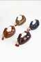 Women's Hand and Shoulder Bag Cream Color with Cherry Charm Gift - 4