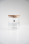 Love 3-Piece Acacia Vacuum Lid Borosilicate Glass Jar Set (1300+950+650ml) - 4