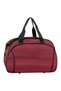 Modern Fabric Fully Lined Foam Travel and Sports Bag, Portable in Hand and on Shoulder, Burgundy