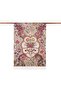 Crown Leaf Patterned Silk Shawl Stone
