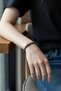 Hematite Bracelet Unisex 6 mm Natural Stone (Size Selection Possible) (Gift for Everyday Use) - 5