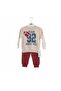 Baby Boy 100% Cotton Interlock Nordic Hill Printed 2-Piece Set - 3