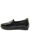 Berfilla Dr.Tavsiyeli 100% Leather Mother's Women's Ballerina Shoes BLACK - 4
