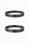 Natural Stone Square Cut Hematite Bracelet - Limited Edition