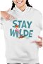 Stay Wilde Fox Printed Hooded Children's Sweatshirt, Unisex Zootopia Themed Hoodie