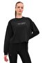 Wl 16Aber Yog2-8 5Pr Black Women's Sweatshirt