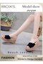 Women's Casual Wedge Slipper, Open Toe Suede Platform Sandal, Comfort Slip On Wedge Sandals, Fashion - 7