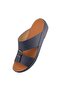A E T Arabic Sandals For Men | Outdoor Mens Slippers | Open Toe | Genuine Milled Leather with Buckle - 3